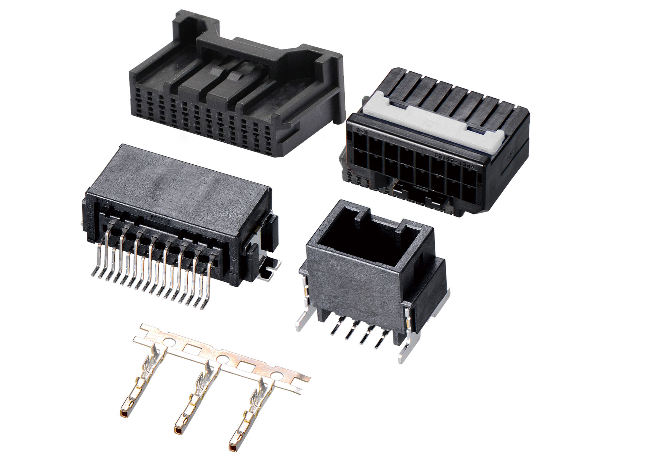 2024   Double Row Series 2.00mm Pitch (.079＂) 車(chē)用二次鎖扣連接器