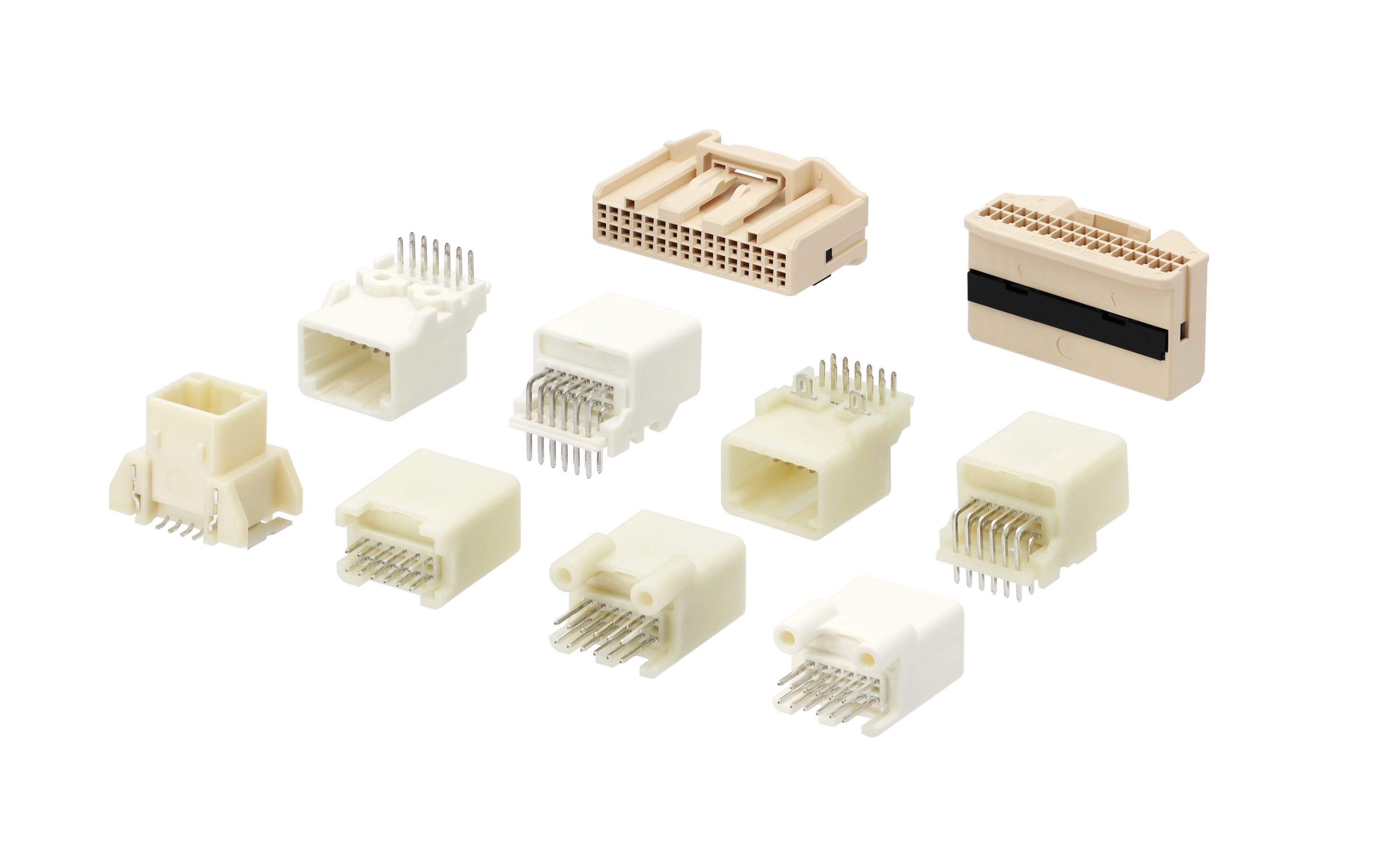 2204 Series2.20mm Pitch (.087＂) 線對(duì)板連接器